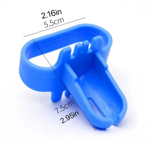 Balloons Knot Tying Tool Blue Balloons Knotter Balloon Tying Clips for Party Wedding Birthday Decoration Balloon Arch Balloon Party Decoration Accessories