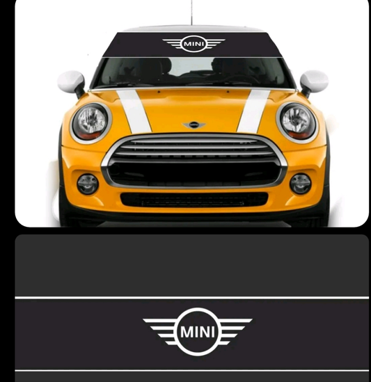 Mini Cooper sunstrip windscreen Window car graphics decal sticker Vinyl UK