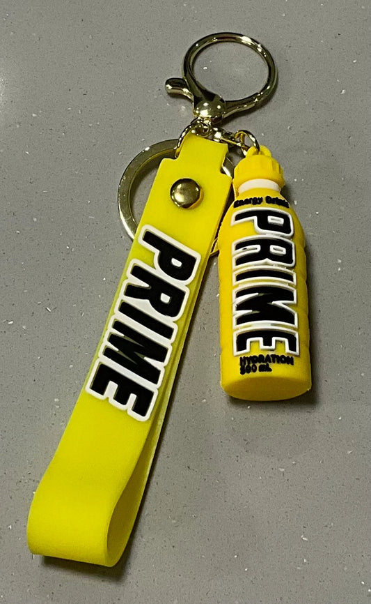 KSI LOGAN PAUL Prime Bottle Keyring Bag Tag Prime Girls Boys Metal Keychain gift
