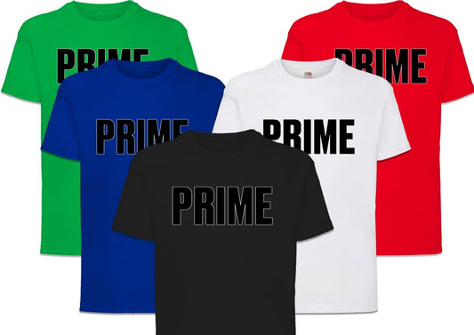 PRIME tribute T-Shirt Hydration Energy KSI Logan Paul KIDS