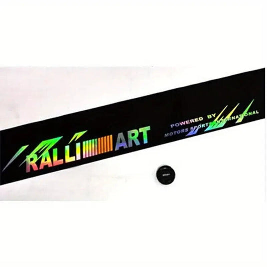 RALLIART Sunstrip - Banner Windscreen Sticker - Mitsubishi Evo FQ Evolution JDM