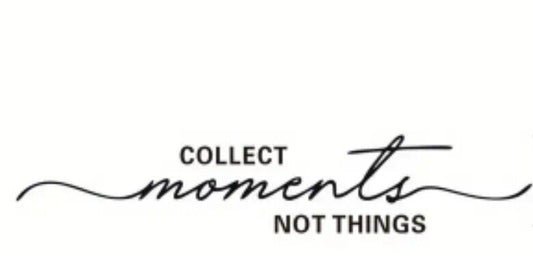 collect moments not things Decal Sticker For Car Van Window Bumper Caravan DECAL CAMPER VAN CARAVAN / STICKERS / DECAL / GRAPHIC / COMPASS MOUNTAINS