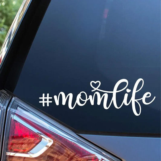 #MOM LIFE Funny Sticker Car Van Bumper Window Dub Camper Decal Novelty Gift