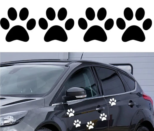 Paw Print Decal for Car