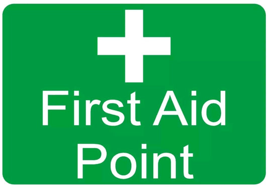 first aid point sign